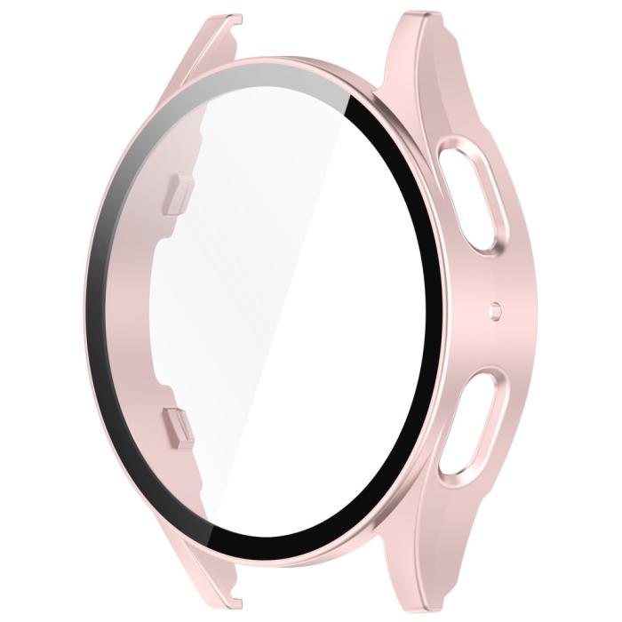 Bild 2,  Galaxy Watch 7 40 mm Skal Med Skärmskydd Ljus Rosa - Teknikhallen.se