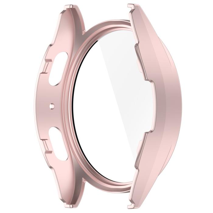 Bild 3,  Galaxy Watch 7 40 mm Skal Med Skärmskydd Ljus Rosa - Teknikhallen.se