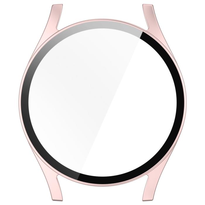 Bild 4,  Galaxy Watch 7 40 mm Skal Med Skärmskydd Ljus Rosa - Teknikhallen.se