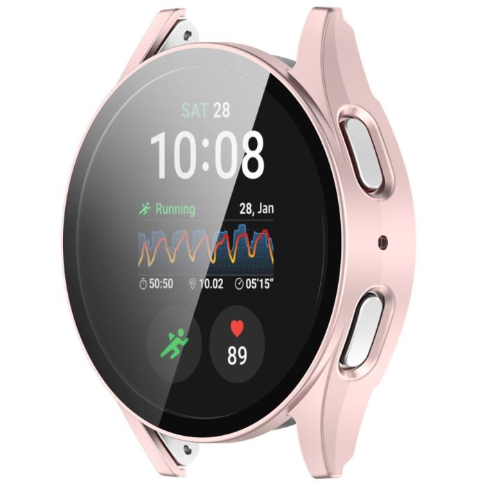 Bild 5,  Galaxy Watch 7 40 mm Skal Med Skärmskydd Ljus Rosa - Teknikhallen.se