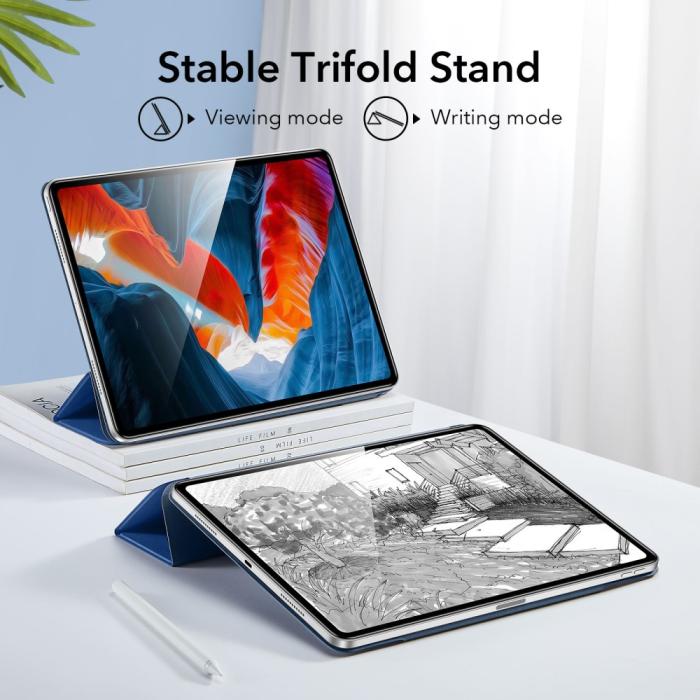 Bild 6, ESR ESR 2in1 Magnetiskt Fodral För iPad Pro 12.9 2020/2021/2022 Blå - Teknikhallen.se
