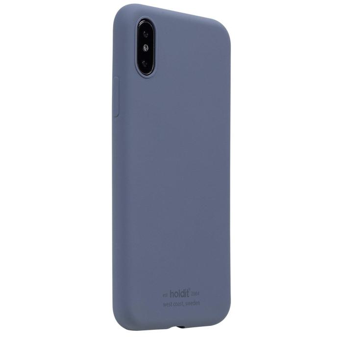Bild 2, holdit holdit iPhone X/Xs Mobilskal Silikon Pacific Blue - Teknikhallen.se