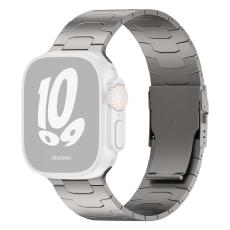 Apple Watch 42/44/45/46/49 mm Klockarmband Metall Titanium - Teknikhallen.se