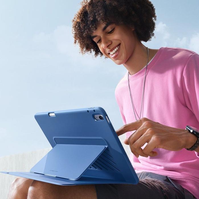 Bild 4, ESR ESR iPad 11 2025 / 10.9 2022 Fodral Flip Hybrid Navy Blue - Teknikhallen.se