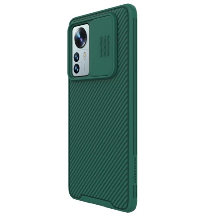 Bild 3, NILLKIN NILLKIN Xiaomi 12 Pro Skal CamShield Pro Grön - Teknikhallen.se
