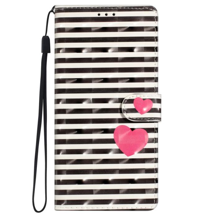 Bild 6,  iPhone 16 Pro Fodral Med Stripes/Hjärtan - Teknikhallen.se