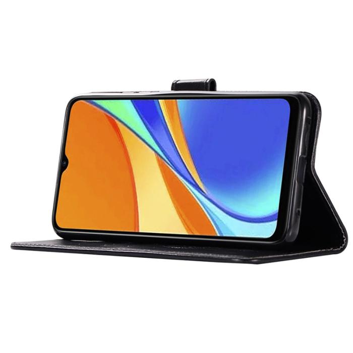 Bild 4,  Xiaomi Redmi 9C Fodral Owl Dream Catcher Svart - Teknikhallen.se