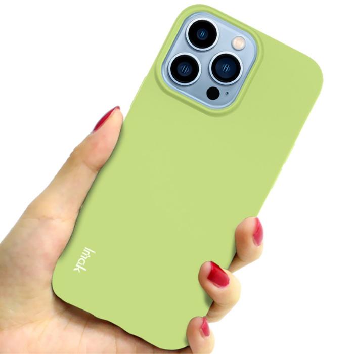 Bild 5, IMAK IMAK iPhone 13 Pro Max Skal Skin Touch TPU Grön - Teknikhallen.se