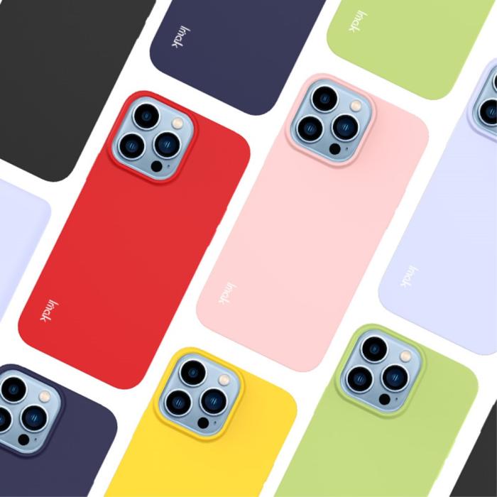 Bild 6, IMAK IMAK iPhone 13 Pro Max Skal Skin Touch TPU Grön - Teknikhallen.se