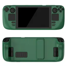  Skyddande Skal Till Steam Deck/OLED Med Kickstand Militär Grön - Teknikhallen.se