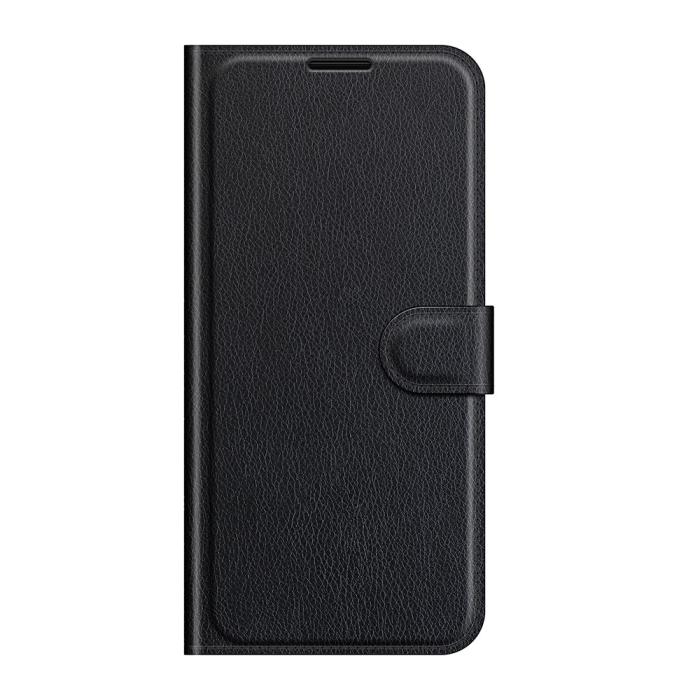 Bild 2,  Samsung Galaxy A04s / A13 5G Fodral Litchi Läder Svart - Teknikhallen.se