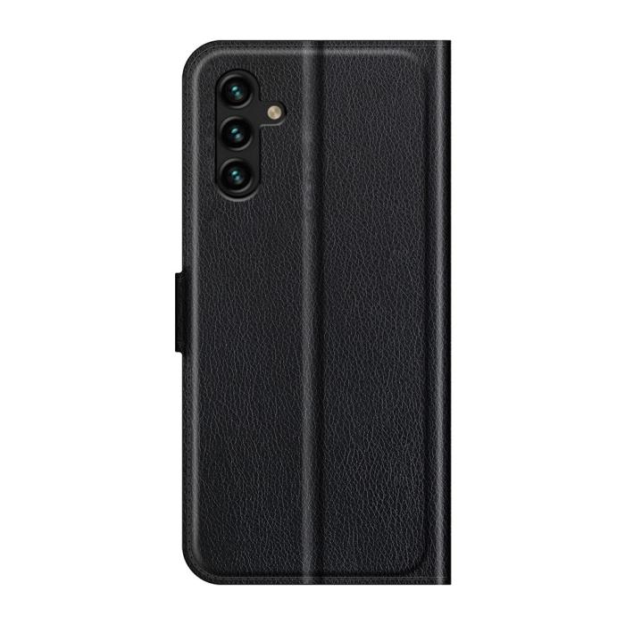 Bild 3,  Samsung Galaxy A04s / A13 5G Fodral Litchi Läder Svart - Teknikhallen.se