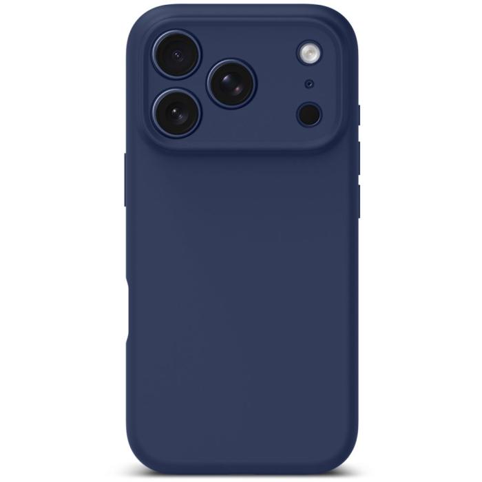 Bild 5, Tech-Protect Tech-Protect iPhone 17 Pro Skal MagSafe Silicone Deep Blue - Teknikhallen.se
