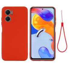  Xiaomi Redmi 10 5G Skal Liquid Silikon R&ouml;d - Teknikhallen.se