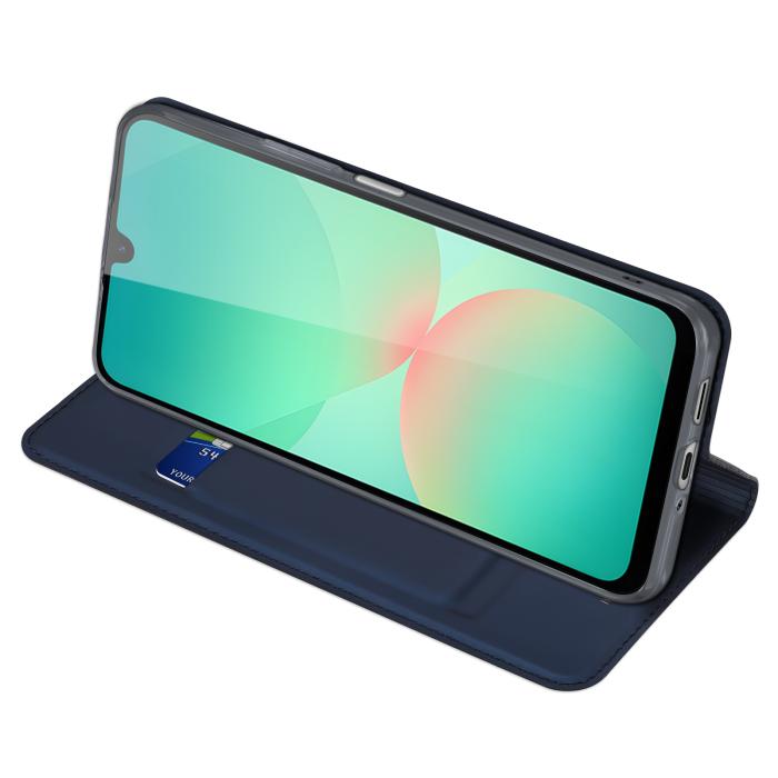 Bild 4, DUX DUCIS DUX DUCIS Samsung Galaxy A27 5G Fodral Skin Pro Läder Blå - Teknikhallen.se