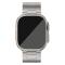  Apple Watch 42/44/45/49 Klockarmband Metall Titanium - Teknikhallen.se