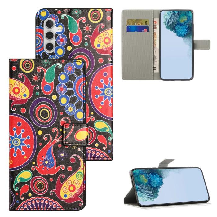 Bild 4,  Samsung Galaxy A35 5G Fodral Med Tryck Maneter - Teknikhallen.se