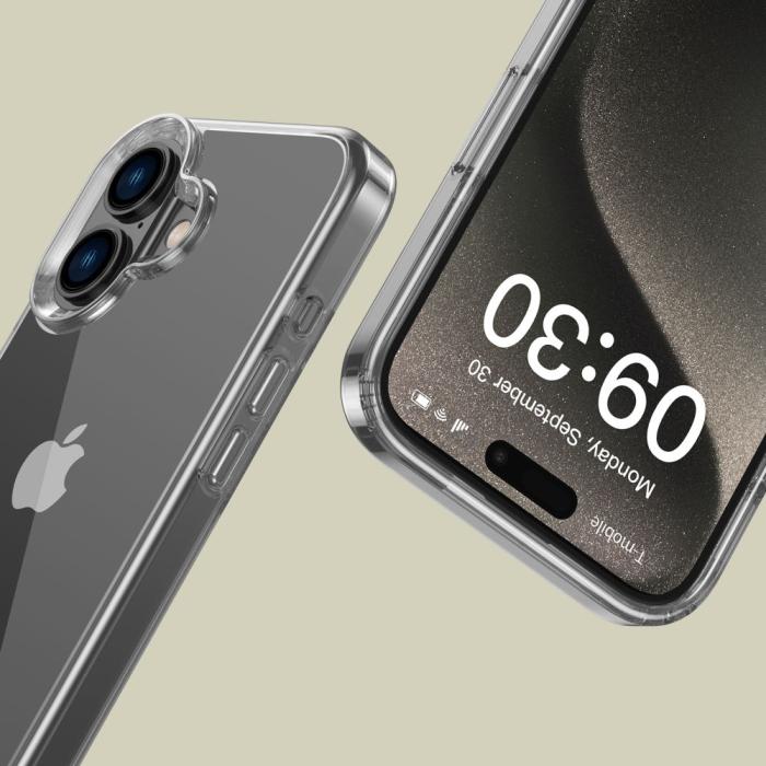 Bild 3, Tech-Protect Tech-Protect iPhone 16 Skal FlexAir Hybrid Transparent - Teknikhallen.se