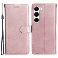  Samsung Galaxy S23 Plus Fodral L&auml;der Ros&eacute;guld - Teknikhallen.se