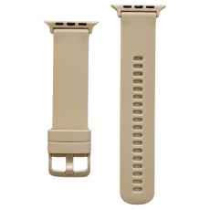  Apple Watch 42/41/40/38 mm Armband Silikon Khaki - Teknikhallen.se