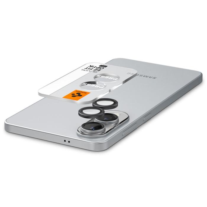 Bild 5, Spigen Spigen Galaxy S25 Edge 2-PACK Linsskydd GLAS.tR 
