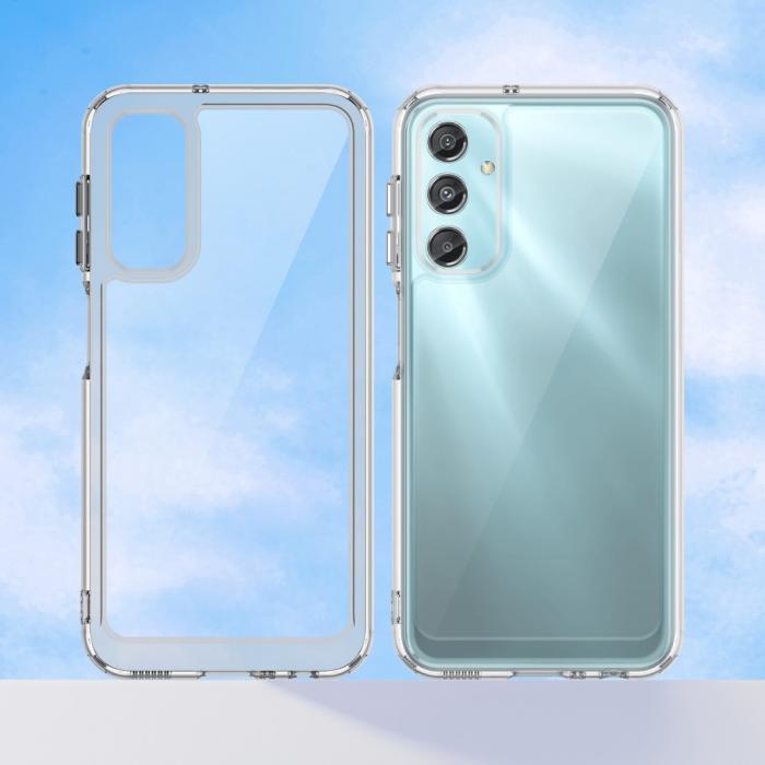 Bild 2,  Samsung Galaxy A25 5G Skal Shockproof Akryl/TPU Transparent - Teknikhallen.se