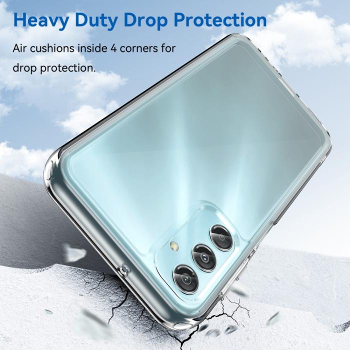 Bild 3,  Samsung Galaxy A25 5G Skal Shockproof Akryl/TPU Transparent - Teknikhallen.se