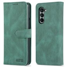 AZNS AZNS Galaxy Z Fold 5 Fodral L&auml;der Gr&ouml;n - Teknikhallen.se