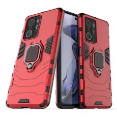  Xiaomi 11T / 11T Pro Skal Hybrid Armor R&ouml;d - Teknikhallen.se