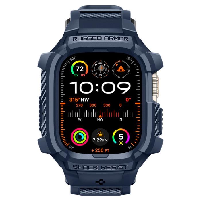 Bild 2, Spigen Spigen Apple Watch Ultra 49 mm Skal/Armband Rugged Armor 'Pro' - Teknikhallen.se