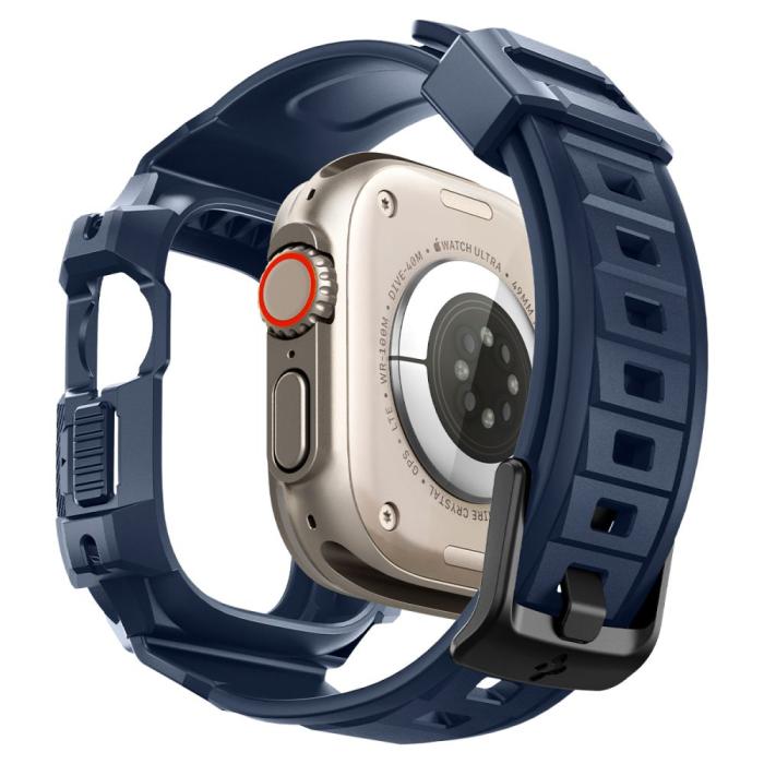 Bild 3, Spigen Spigen Apple Watch Ultra 49 mm Skal/Armband Rugged Armor 'Pro' - Teknikhallen.se