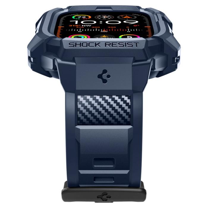 Bild 4, Spigen Spigen Apple Watch Ultra 49 mm Skal/Armband Rugged Armor 'Pro' - Teknikhallen.se