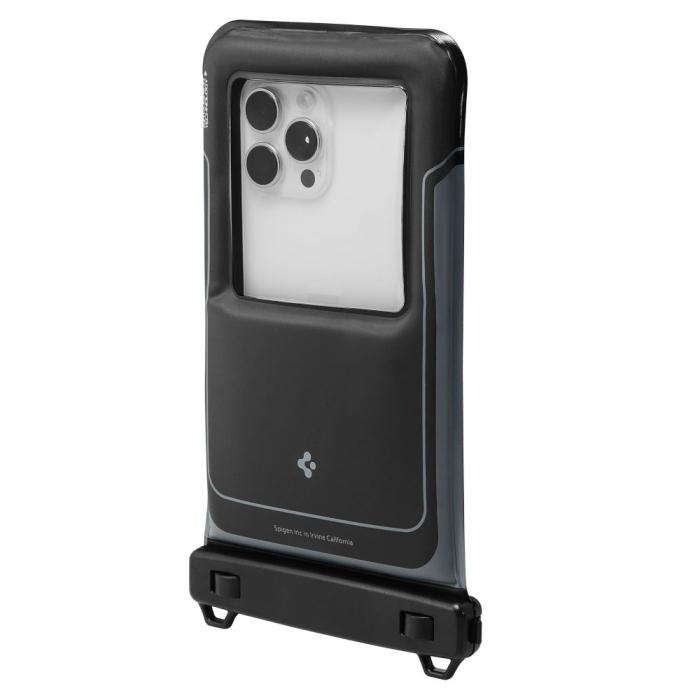 Bild 5, Spigen Spigen 2-PACK Universal Vattentät Påse / Mobilväska Svart - Teknikhallen.se