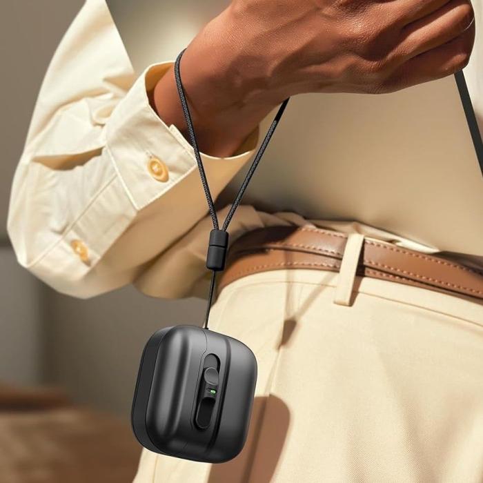 Bild 2, ESR ESR AirPods 4 Skal MagSafe Pulse HaloLock Svart - Teknikhallen.se