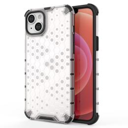  iPhone 15 Skal Honeycomb Shockproof Vit - Teknikhallen.se