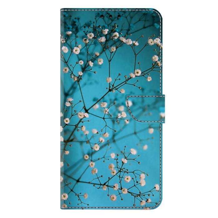 Bild 5,  Samsung Galaxy S25 Fodral Läder Peach Blossom - Teknikhallen.se