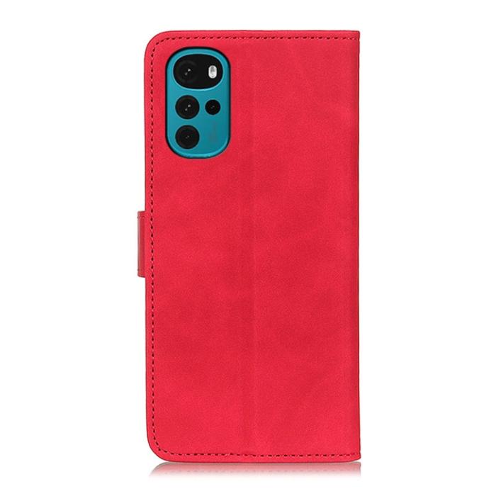 Bild 3, KHAZNEH KHAZNEH Motorola Moto G22 Fodral Retro Röd - Teknikhallen.se