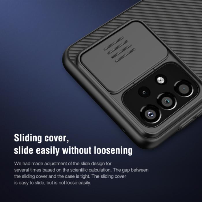 Bild 4, NILLKIN NILLKIN Samsung Galaxy A33 5G Skal CamShield Pro Blå - Teknikhallen.se