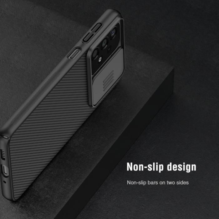 Bild 5, NILLKIN NILLKIN Samsung Galaxy A33 5G Skal CamShield Pro Blå - Teknikhallen.se