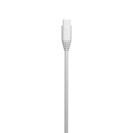 Gear GEAR Laddkabel 2m USB-C till USB-A Vit - Teknikhallen.se