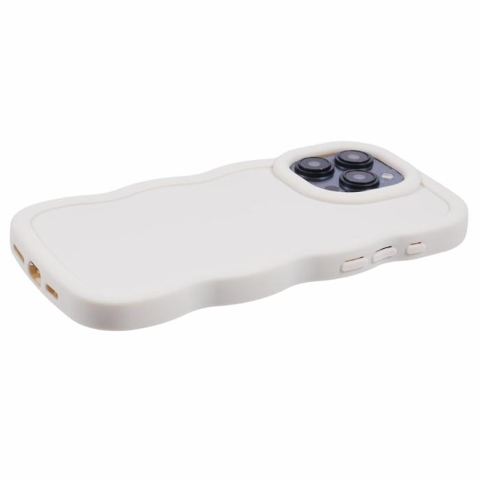 Bild 5,  iPhone 14 Pro Max Mobilskal Wavy Off White - Teknikhallen.se