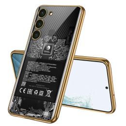 GKK GKK Galaxy S24 Plus Skal Härdat Glas Electroplate Zero - Teknikhallen.se