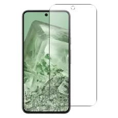  Google Pixel 8A Sk&auml;rmskydd H&auml;rdat Glas Transparent - Teknikhallen.se