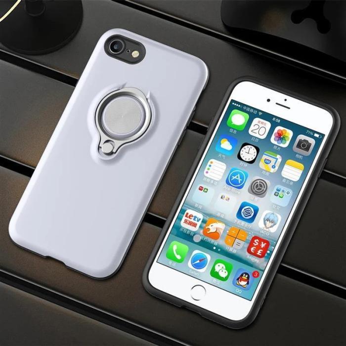 Bild 2,  iPhone 7/8 Plus Ringskal Silver - Teknikhallen.se