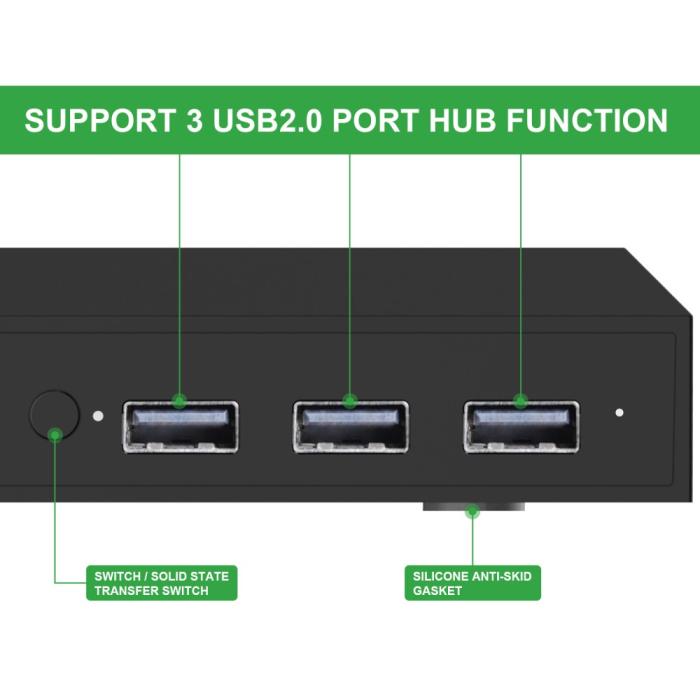 Bild 5,  Xbox Series S/X Laddningsstation RGB Svart - Teknikhallen.se