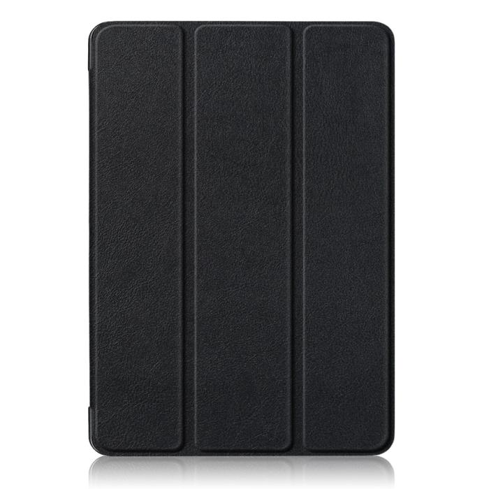 Bild 2,  iPad Air 2026-2020 Fodral Tri-Fold Litchi Svart - Teknikhallen.se