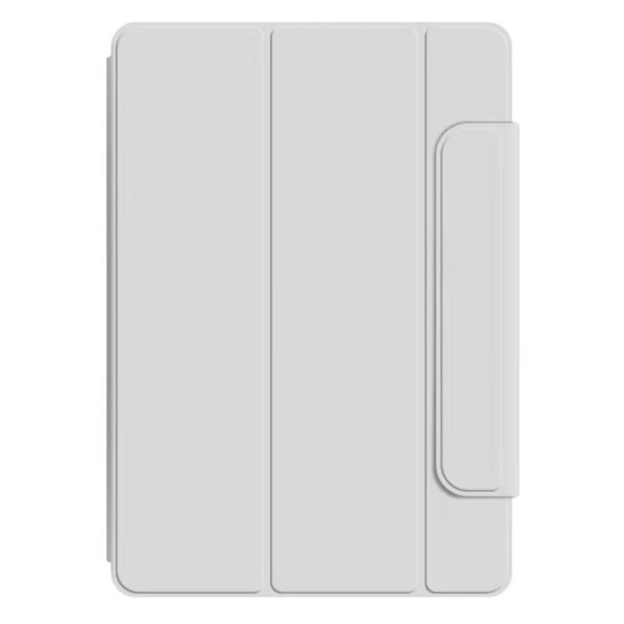 Bild 3,  Google Pixel Tablet Fodral 2in1 Magnet Tri-Fold Vit - Teknikhallen.se