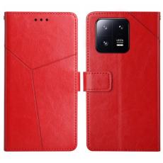  Xiaomi 13 5G Fodral Y-Design L&auml;der R&ouml;d - Teknikhallen.se