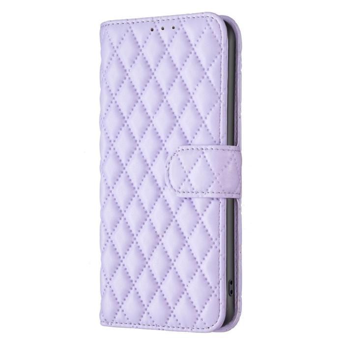 Bild 6,  Samsung Galaxy S23 Ultra Fodral Diamond Textur Lila - Teknikhallen.se