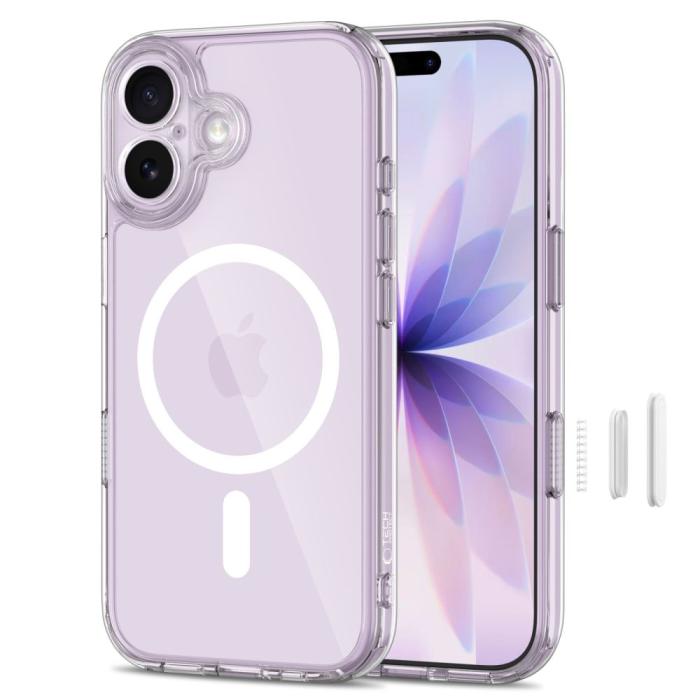 Bild 2, Tech-Protect Tech-Protect iPhone 17 Skal MagSafe MagPeak Clear - Teknikhallen.se